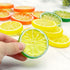 30 PCS Artificial Lemon Slices, Simulation Plastic Fake Fruit for Home Kitchen Table Party Decor