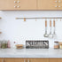 Rustic Grey Wooden Kitchen Wall Sign - Heart of Home Decor