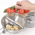 Rotary Food Mill Potato Ricer with 3 Disks, Great for Puree or Soups, Stainless Steel 2-Quart Kitchen Mill, Easy Clean