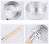 Traditional Japanese Aluminum Yukihira Saucepan, 6.3 Inch