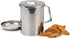 RSVP International Endurance Stainless Steel Fryer's Friend Pot Can, 6 Cup, Includes Mesh Strainer