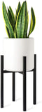 Mkono Plant Stand - EXCLUDING Plant Pot, Mid Century Modern Tall Metal