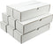 Card Storage Box, 8-Pack Trading Card Storage Box for 800 Standard Cards with Labels Sticker