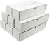Card Storage Box, 8-Pack Trading Card Storage Box for 800 Standard Cards with Labels Sticker