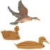 Jem Enterprises Wild Duck Fondant Cutters for Cake Decorating, Set of 4