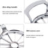 LIIGEMI 12-Blade Extra Large Apple Slicer, Heavy Duty Stainless Steel Corer and Divider, Easy to Use, Time-Saving