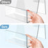 6 Pack Acrylic Book Stand, Clear Easel Stand for Displaying Books, Albums, CD, Magazine, Postcard, Picture, Plate