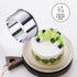 5 Pieces Biscuit Cookie Cutters Set, Stainless Steel Round Cookie Cutters in Graduated Sizes