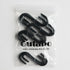 Gutapo 24 Pack Black S Shaped Hooks, Small Hanging Hangers for Bathroom Bedroom Office Kitchen Garden