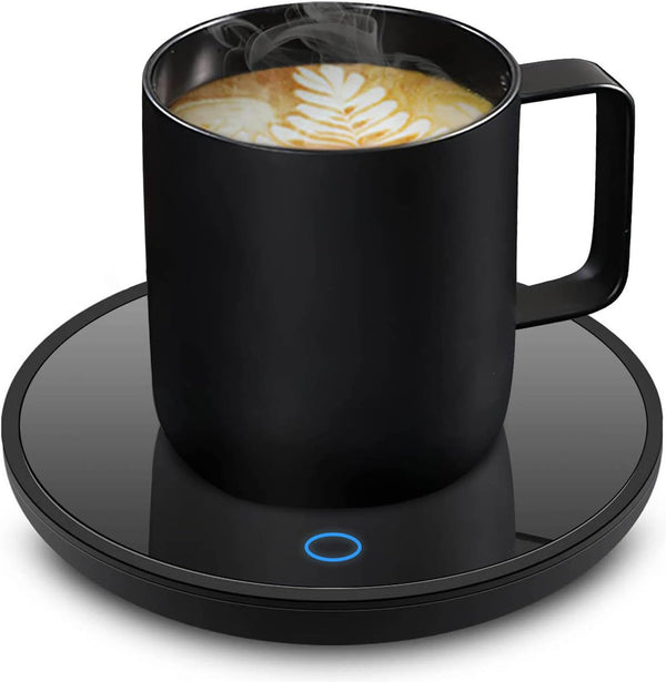 Mug Warmer for Desk, Portable Coffee Cup Warmer with 2-Temp Settings, Automatic Shut Off, Suitable for Various Mugs