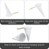 Imusa USA J100-4-50 Coffee Cloth Strainer, White, 1 Count with Wood Handle