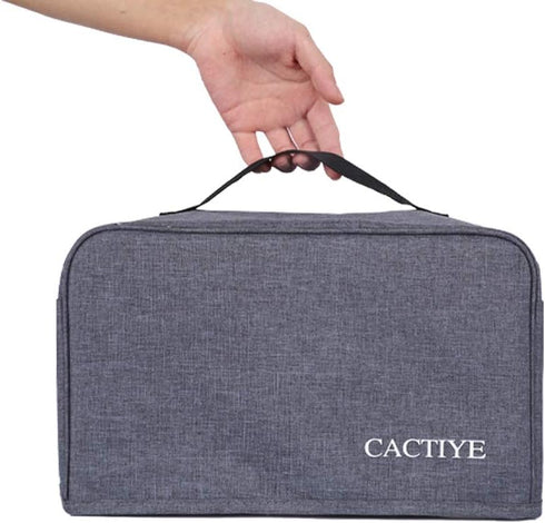 Toaster Dust Cover with Pockets, Compatible with Cuisinart 2 Slice Toaster, Dust Protection (11.5 * 7 * 7.5, Gray)