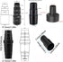 Universal Vacuum Hose Adapter Kit Reducer Attachment Set,Shop Vac Vacuum Hose Adapter 1 1/2 to 1 1/4 inch, 1 3/8 inch to 1 1/4 inch