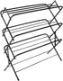 Zenree 4-Tier Shoe Rack Holder/Shelf Organizer, Matte Black - Stackable Storage Corner