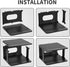 7-Tier Closet HAIXIN Vertical Narrow Tall Shoe Rack for Front Door Entrance, Sturdy Stackable Shoe Rack Organizer