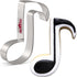 LILIAO Music Note Cookie Cutter - 3.2 x 4.2 inches Stainless Steel Music Biscuit Fondant Cutter