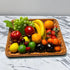 Generic 27pcs Fake Mixture Fruits for Home Decor Artificial Fruit Decorations Faux Artificial Lemon Grapes Banana