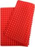 Webake Mini Round Silicone Molds, Semi Sphere Gummy Candy Chocolate Chip Molds, 468 Cavity (Red-0.5 Inch)