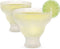 Host Glass Freeze Insulated Gel Chiller, Double Wall Frozen Cocktail Cups, Set of 2