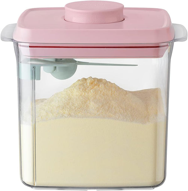 Ankou Formula Container - 1700ml Airtight Formula Dispenser One Button Handy Milk