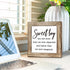 ZPPRJF Farmhouse Sweet Boy Wooden Box Plaque, Freestanding Nursery Decor for Son's Room, Decorative Desk Sign, Shelf