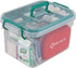 Yesdate 1 Pack Plastic Medicine Storage Kit with Tray, First Aid Storage Box