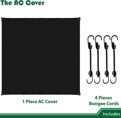 Air Conditioner Covers for Outside Units, 32'' x 32'', Waterproof Vinyl AC Unit Cover Defender