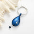 Yinplsmemory Cremation Keychain for Ashes, Always In My Heart Urn Locket Memorial Keepsake