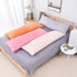 TAOSON Cozy 20x54 20x54 Inches, Luxury Soft Long Pillowcase, Zippered Velvet Body Pillow Cover, Pillow Protector