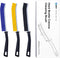 Crevice Cleaning Brush, 3Pcs Hard Bristle Brushes for Household Use, Gap Cleaning and Toilet Cleaner Brush