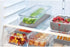 iDesign Crisp Produce Plastic Refrigerator Bin with Lid, Removable Inner Basket, BPA Free, 15.72" x 6.32"