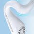 Rechargeable Neck Fans with 360° Cooling, Portable Bladeless Wearable Fan with 4000mAh Battery and 3 Speeds