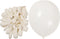 KOMOREBI White Balloons 12 Inch 100pcs Plain Latex Balloons for Birthday Engagement Wedding Baby Shower Party