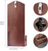 Vintage Wooden Wall Mounted Bottle Opener with Cap Collector Catcher, Ideal Gift for Beer Lovers