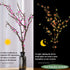 13ft 40LED OMIKA Multicolor Flower Lights Cherry Blossom String Lights Battery Operated & USB Powered, Fairy Lights