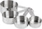 Tablecraft Set of 4 Stainless Steel Measuring Cups - Set of 4