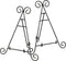 PowerTRC Set of 2 Iron Display Stands, 12" for Pictures, Books, Plates, Art, and More