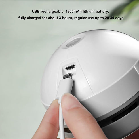 Desktop Vacuum Cleaner, Mini Handheld Portable Detachable Vacuum for Cleaning Eraser Crumbs and Dust