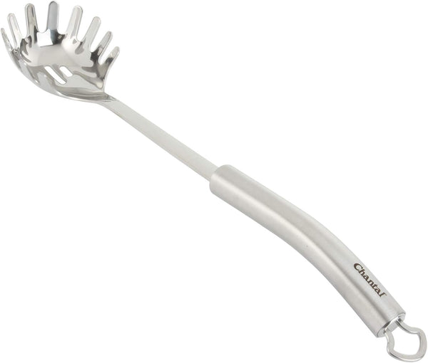 Chantal Spaghetti Fork Utensil, 13 inch, Polished Stainless Steel Pasta Fork