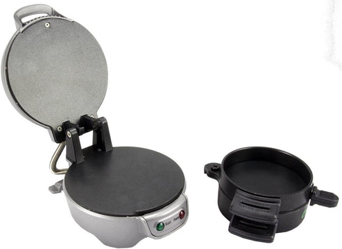 Hamilton Beach Breakfast Sandwich Maker with Egg Cooker Ring, Perfect for English Muffins, Croissants, Silver (25475)