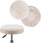 Turquoize 2 Pack Bar Stool Covers Round Stool Covers with Elastic Bands