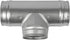 4'' Inch Duct Splitter to 90° Degree, 3 Way Duct Hose Connector for Exhaust Fan