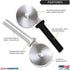 Rada Cutlery Pizza Cutter with Black Handle, Made in USA