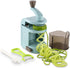 Ourokhome Vegetable Spiralizer Zucchini Noodles Maker 4 Built-in Spiral Slicer Blade for
