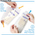Ugotfeels Space(2 Pack) Breastmilk Storage Container with Freezer Flattener Kit to Flatten Standing Breast Milk Bags