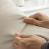 A Nice Night Faux Leather Reading Pillow for All Season,Wedge Bedrest Pillow Backrest with Arms Back Support