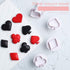 4Pcs/Set Poker Playing Bridge Plastic Cookie Cutter for Playing Card Fondant (Spade, Club, Diamond, Heart)