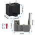 W10197428 W10189190 TSD2 Refrigerator Start Relay Device, Compatible with Whirlpool Kenmore Refrigerators
