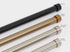 Ivilon Drapery Window Curtain Rod - 1 Inch End Cap Style Design - 28 to 48 Inch - Warm Gold Color