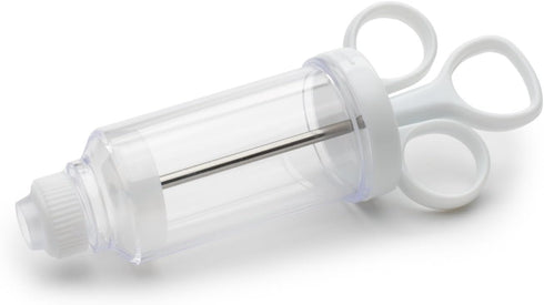 Fox Run Icing Syringe Decorating Set, Metallic, 7-Piece, 2.25 x 3 x 8 Inches